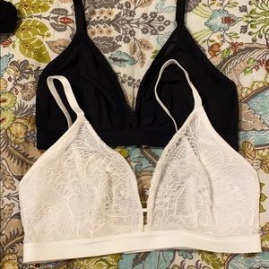 NWOT Lively Busty Bralette duo